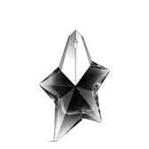 Mugler Angel Fantasm Eau de Parfum in sleek gunmetal silver star-shaped bottle on white background