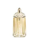 Frasco de perfume Alien Goddess sobre fondo gris claro